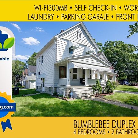 The Amber Retreat - Brooklyn Centre Comfort - Charming Space For Families, Couples & Business Travelers Near Downtown - With 300Mb Wifi, Parking & Self Check-In Cleveland Dış mekan fotoğraf