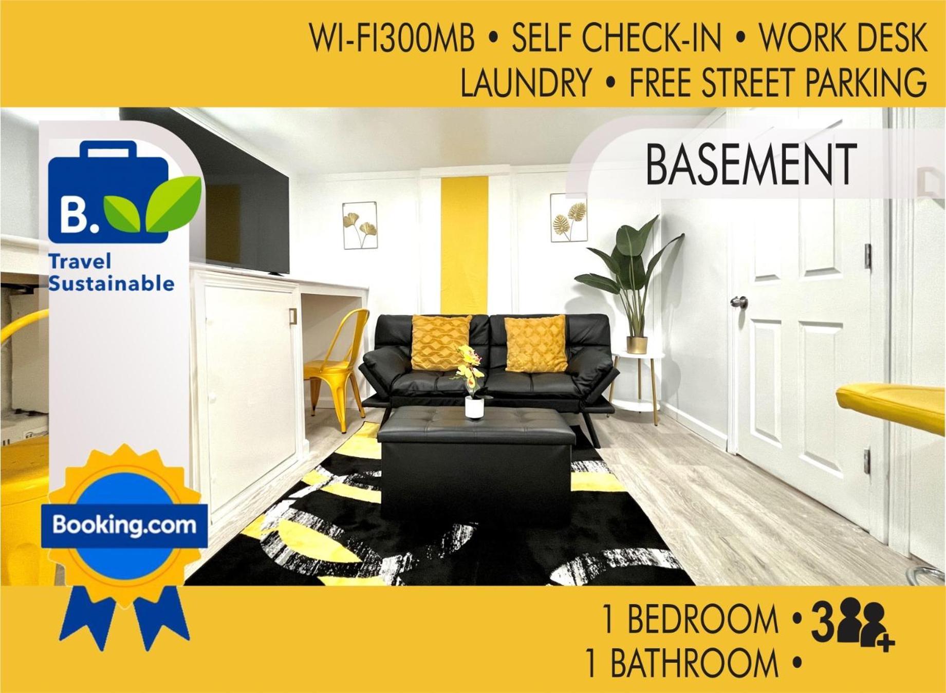 The Amber Retreat - Brooklyn Centre Comfort - Charming Space For Families, Couples & Business Travelers Near Downtown - With 300Mb Wifi, Parking & Self Check-In Cleveland Dış mekan fotoğraf